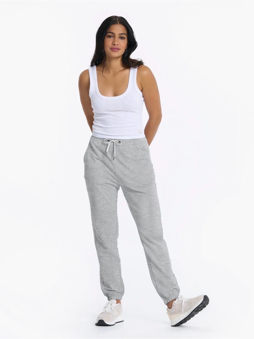 Vuori Laguna Lounge Pant Gray Drawcord Joggers Sweatpants Size XS